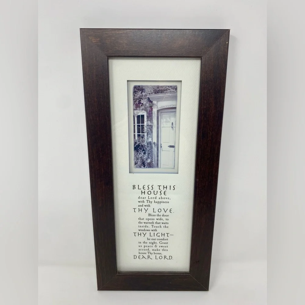 Brown Framed Inspirational Wall Art